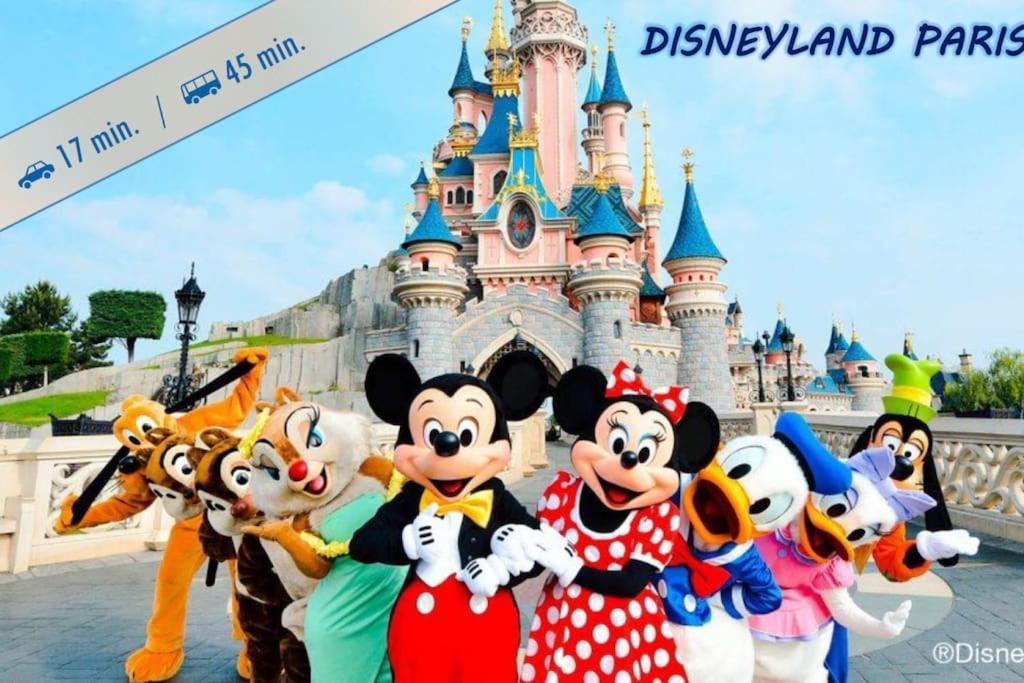 Pause Entre Deux Meaux ► Proche Disneyland Paris ► Wifi ► Netflix ► 24/24H Penchard Eksteriør billede